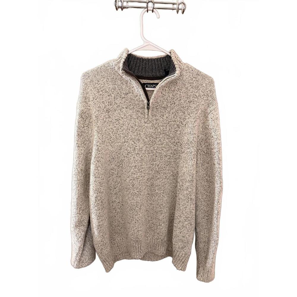 Chaps Men's Half-Zip Sweater XL